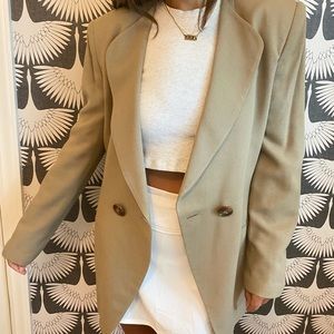 Vintage Christian Dior Wool Blazer